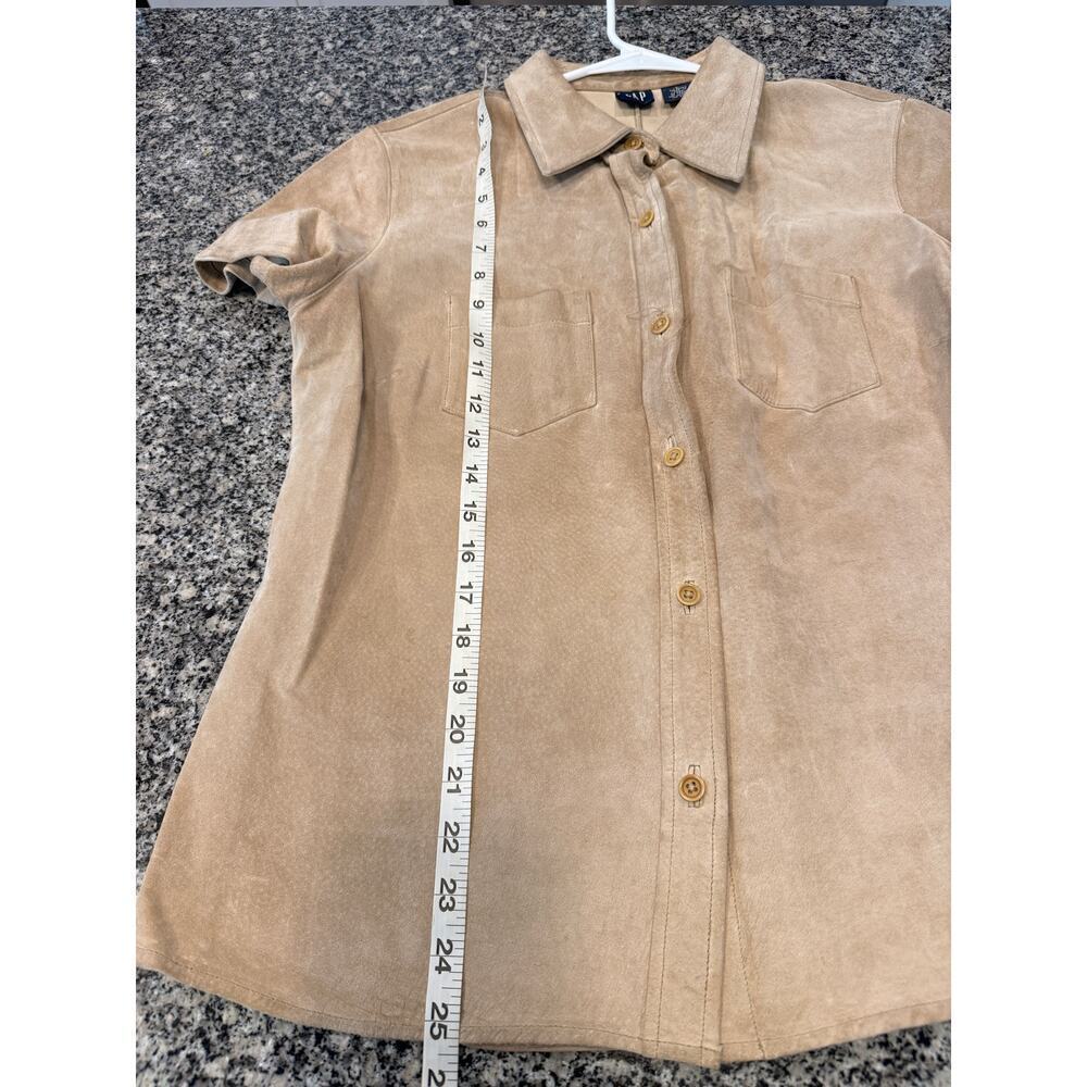 Vintage gap Suede shirt Jacket - Picture 5 of 7